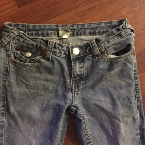 29 True Religions boot cut denim jeans blue light - Picture 2 of 8